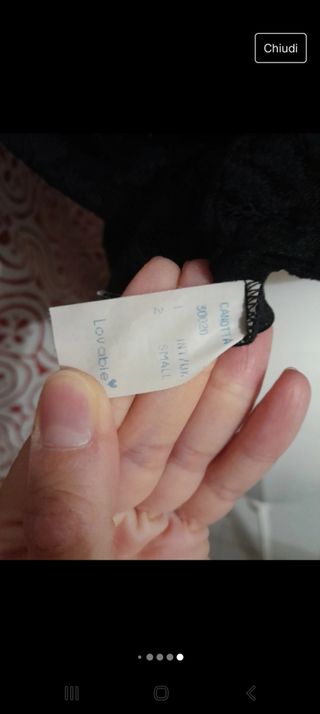 Top pizzo vintage '90 Lovable