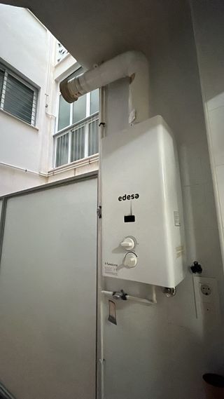 Calentador de gas natural/no butano