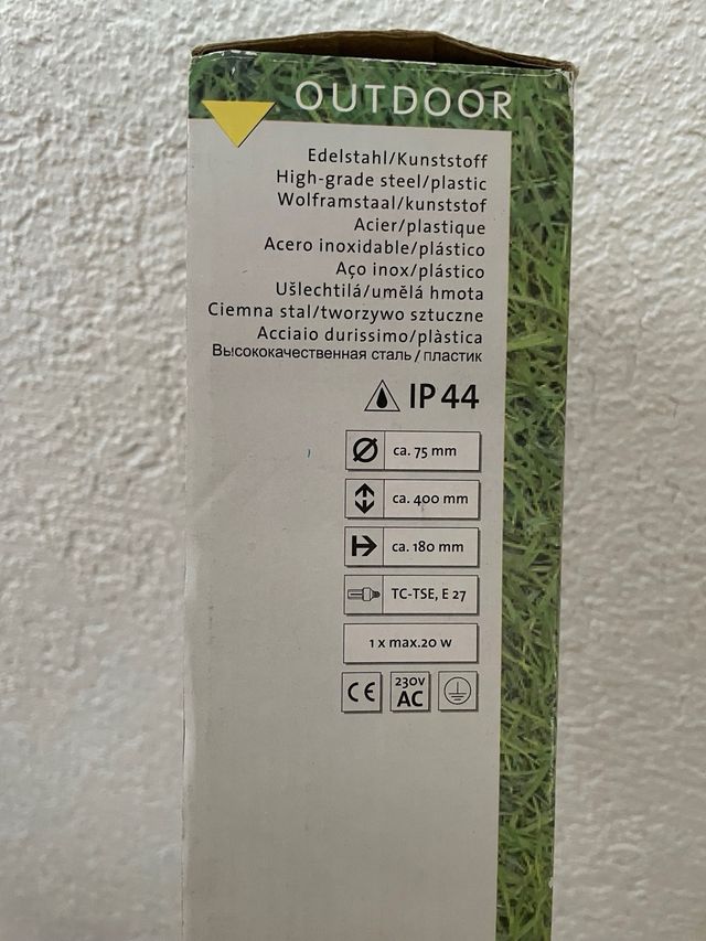 Lamparas de pared 2und