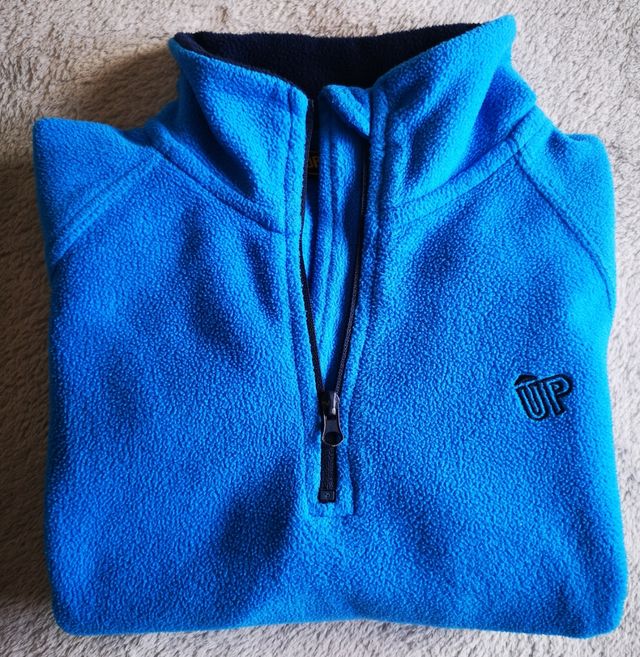 Forro polar niño niña de 5-6 años azul