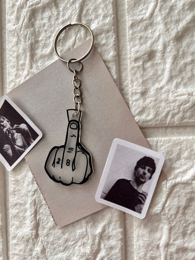 LOUIS TOMLINSON Keychain “F**k You”