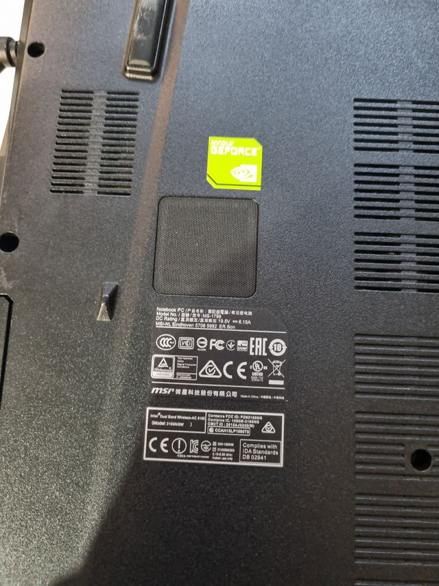 Computer portatile MSI CX72 6QD