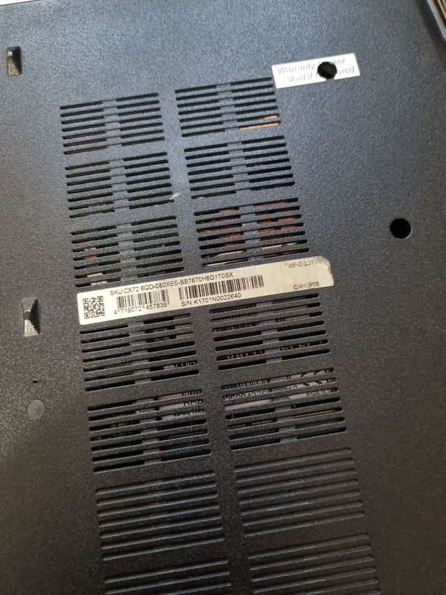 Computer portatile MSI CX72 6QD