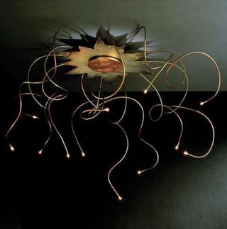 Lampada da soffitto Lucifero. prestigiosa lampada