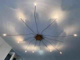 Lampada da soffitto Lucifero. prestigiosa lampada