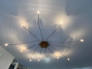 Lampada da soffitto Lucifero. prestigiosa lampada