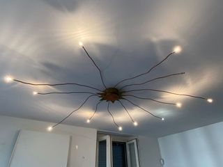 Lampada da soffitto Lucifero. prestigiosa lampada