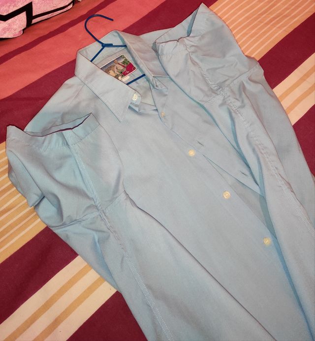 Camisa de manga curta unissex