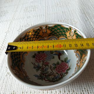 Conjunto prato e tigela decorativos