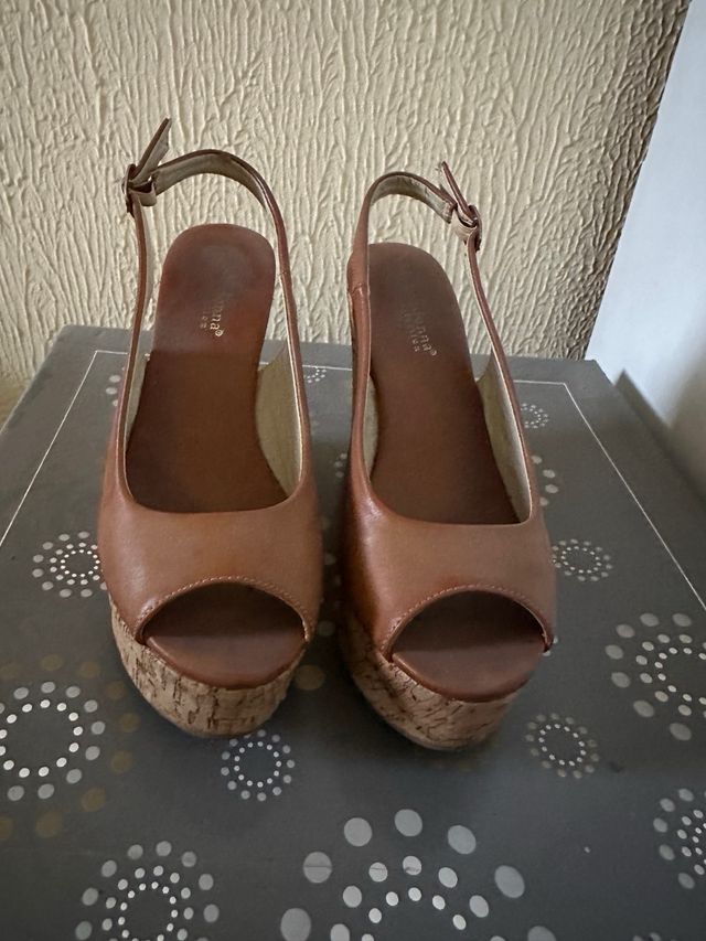 Scarpe zeppa 38 primadonna