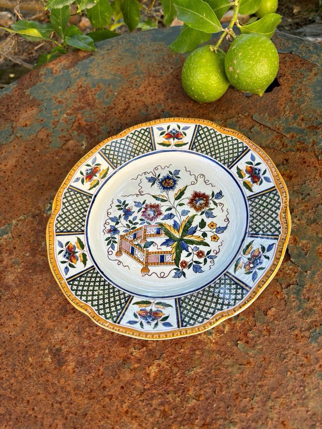 🇫🇷 Plato alto expositor Terre de Fer