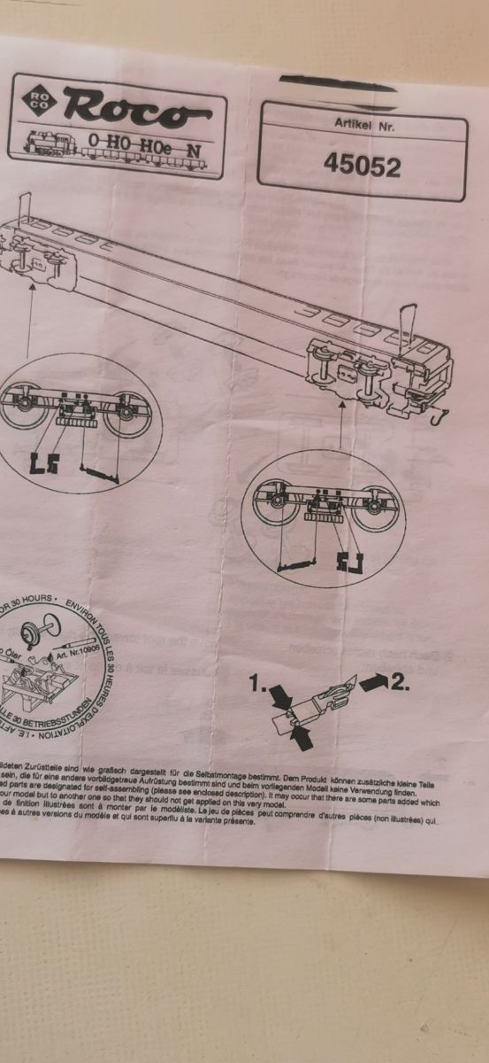 ROCO 45052 HO. BISTRO CAFE