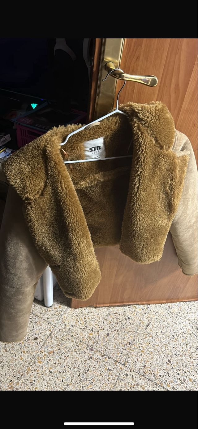 chaqueta doble faz estradivarius