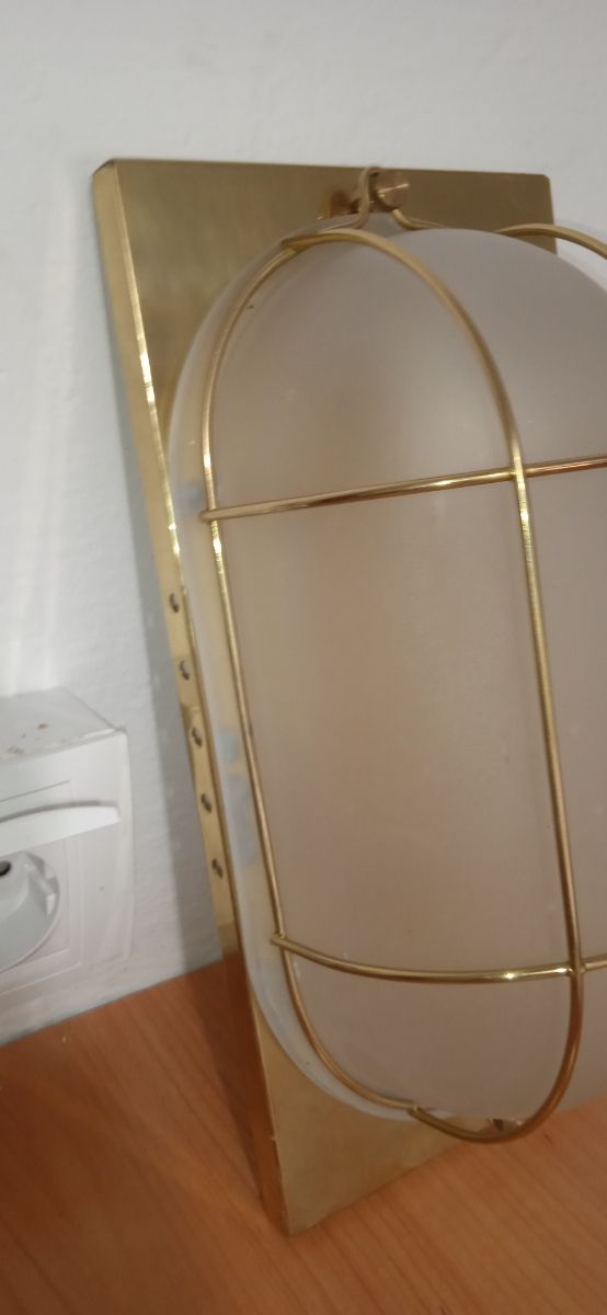 Aplique pared (latón)