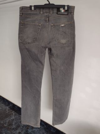 pantalon vaquero gris de dolce & gabbana