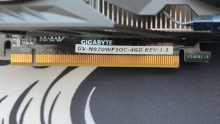 Tarjeta gráfica GIGABYTE WINDFORCE GTX 970