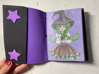 Agenda midori tema witch handmade