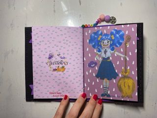 Agenda midori tema witch handmade