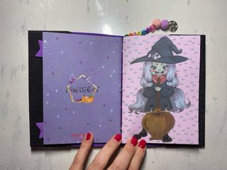 Agenda midori tema witch handmade