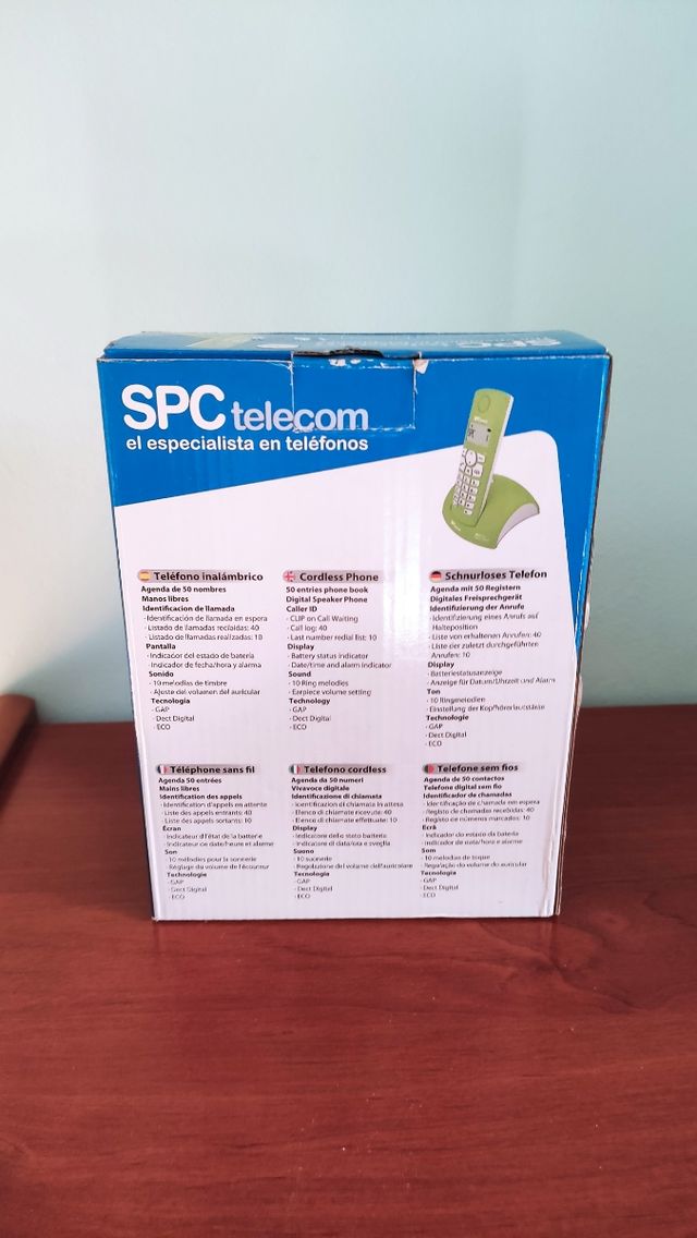 Teléfono inalámbrico SPC Telecom 7226V