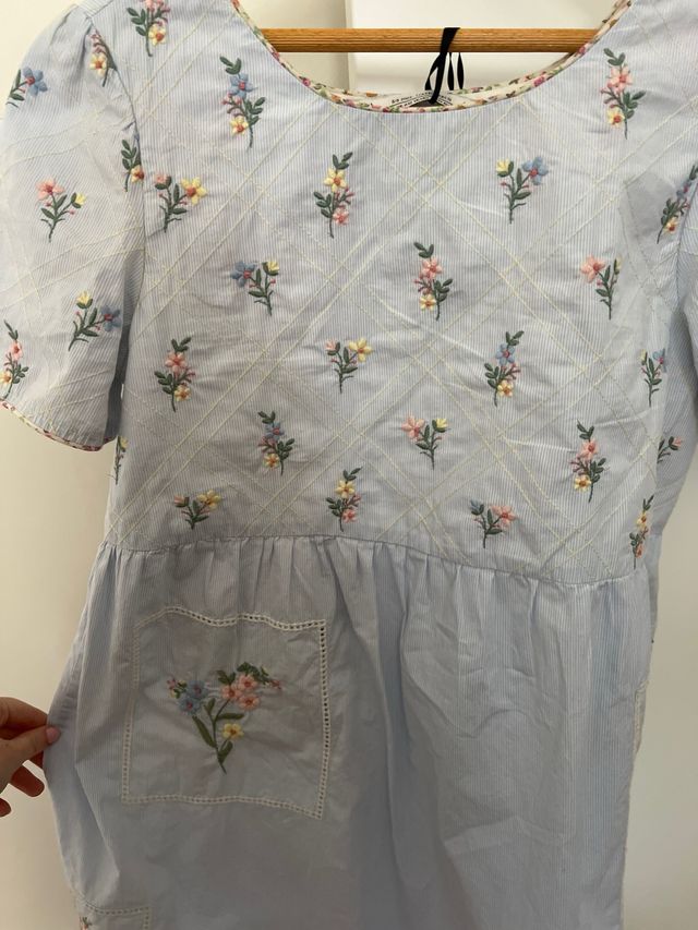 Vestido bordados Zara Kids