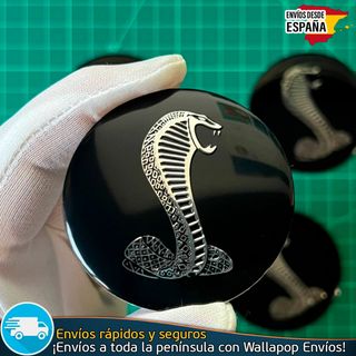 Ford Mustang Shelby Cobra Emblemas 56mm Tapacubos
