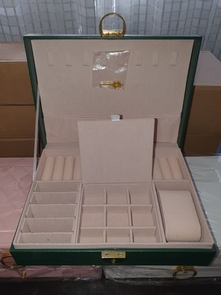 Joyero grande tapa tejido diamante 25 €