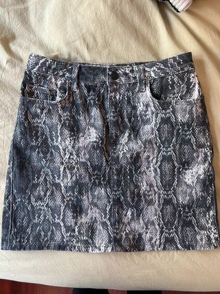 Falda vaquera Zara