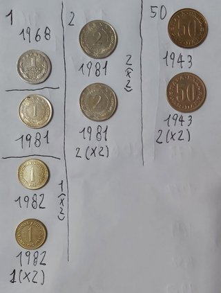 SFR Jugoslavija money/kash packeg