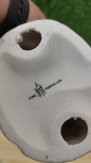 Figuras fina  porcelana ancianos