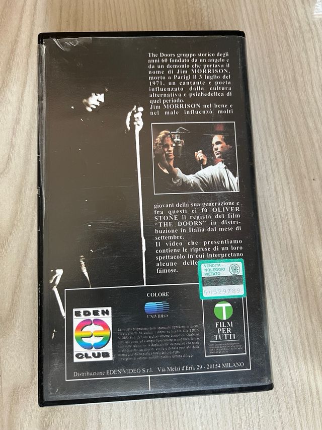 Vhs The Doors in Scandinavia