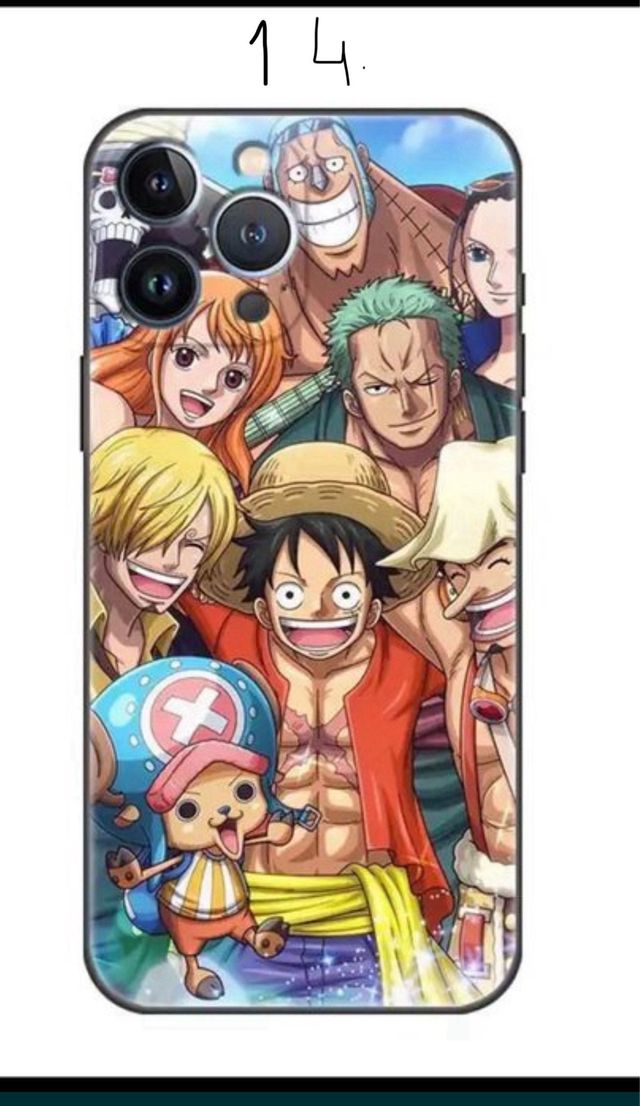 Capas  Iphone 14 One piece novas