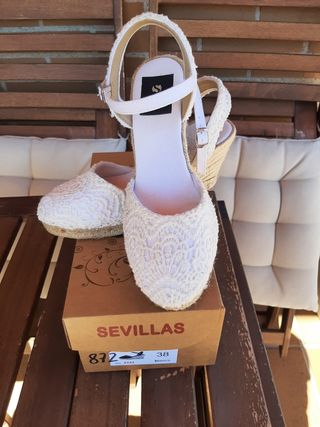 Alpargatas de novia 