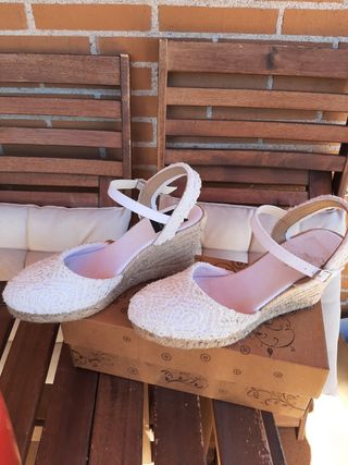 Alpargatas de novia 