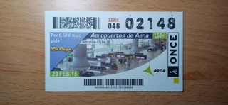 ALICANTE (10) décimos y cupones