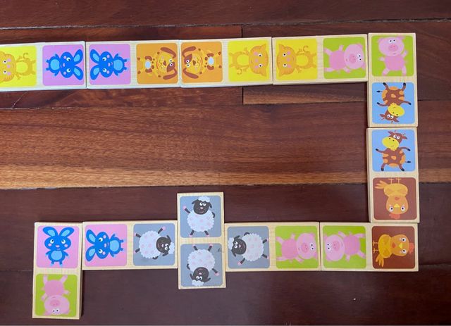 domino madera infantil juguettos