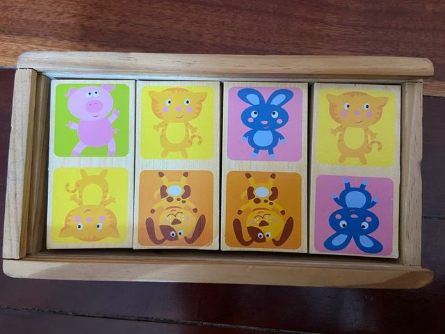 domino madera infantil juguettos
