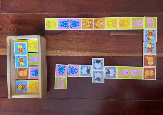 domino madera infantil juguettos