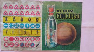 ALBUM CROMOS FÚTBOL LA CASERA 1964/65
