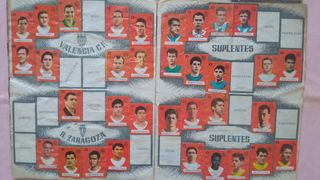 ALBUM CROMOS FÚTBOL LA CASERA 1964/65