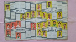 ALBUM CROMOS FÚTBOL LA CASERA 1964/65