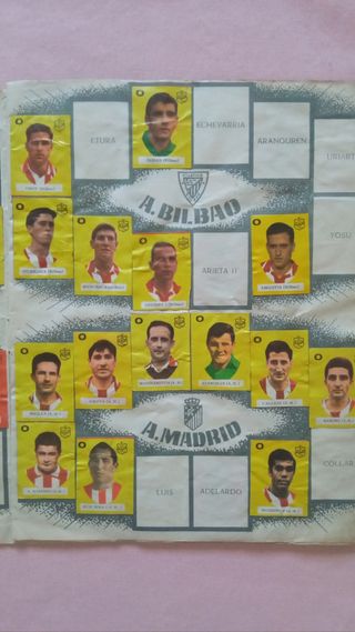 ALBUM CROMOS FÚTBOL LA CASERA 1964/65