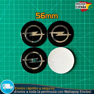 X4 Emblemas Opel 56mm Pegatinas Tapacubos llantas