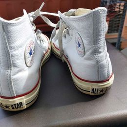 Sneakers Converse All Star in pelle bianche