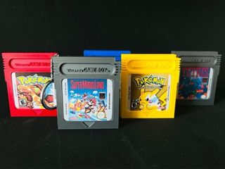 Llaveros cartuchos Game Boy