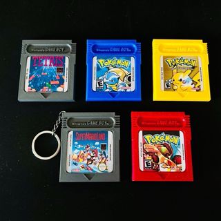 Llaveros cartuchos Game Boy
