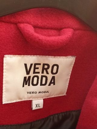Chaqueta roja de vestir XL nueva 