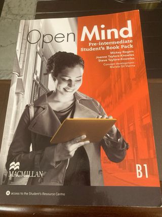 Libro ingles OPENMIND B1 student book McMillan