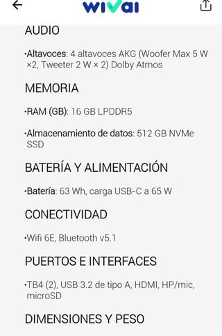 Portatil Samsumg Galaxy Book3 Pro