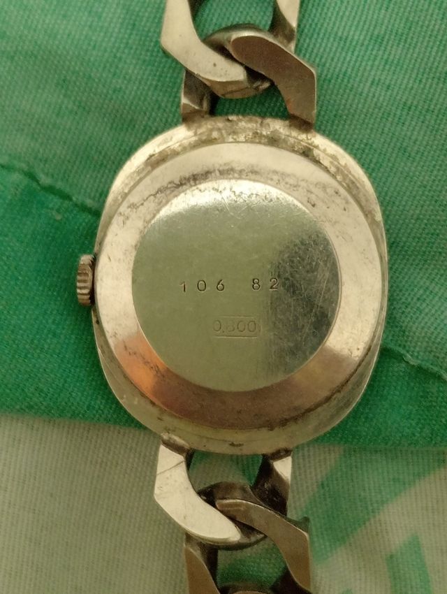 RELOJ DE MUJER PLATA,  MAQUINARIA SUIZA